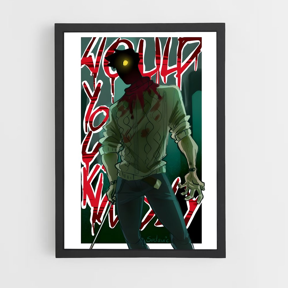 Poster L'Ombre du Couteau – affiche Bioshock (vue 2)
